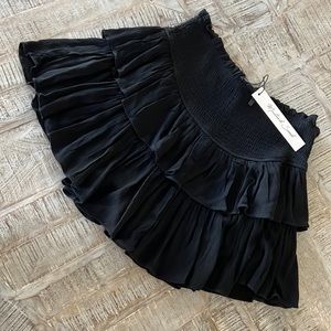 NWT!!! Mustard Seed Black Smocked Skort.